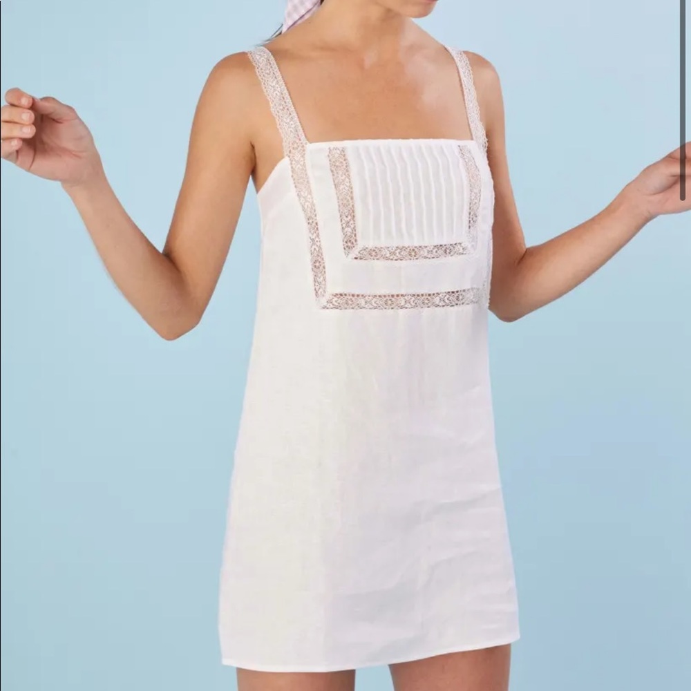 Reformation Ida Dress in White / Medium